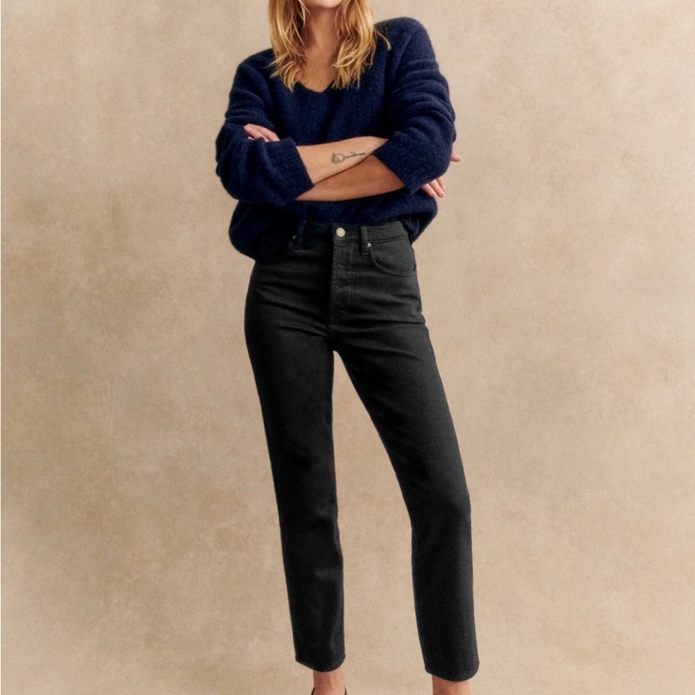 Sézane Brut Sexy Jeans – Black – Size US 2 – NWT